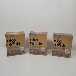 Dekor Eko Classic Diaper Pail Refills 6 Count 3 Boxes